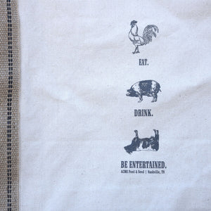 Acme Eat. Drink. Be Entertained. Tote