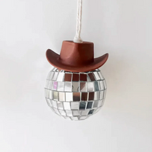 Load image into Gallery viewer, Disco Cowboy Hat Ornament